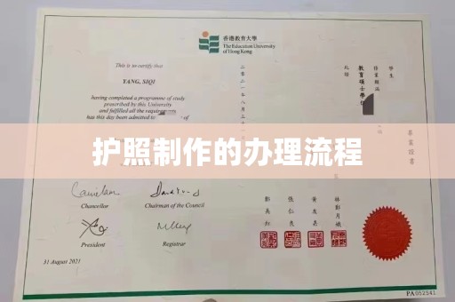 湖内护照制作的办理流程