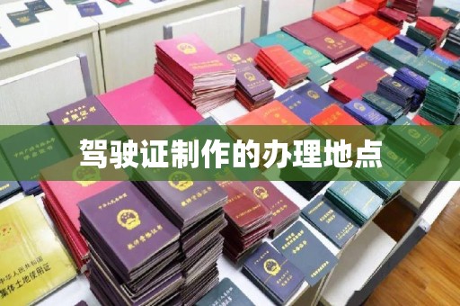 湖内驾驶证制作的办理地点