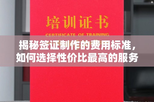 湖内揭秘签证制作的费用标准，如何选择性价比最高的服务？