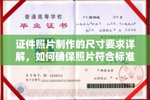 湖内证件照片制作的尺寸要求详解，如何确保照片符合标准
